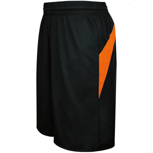 Russell Athletic Transition Game Shorts (335840-C), Color 'Black/Orange'